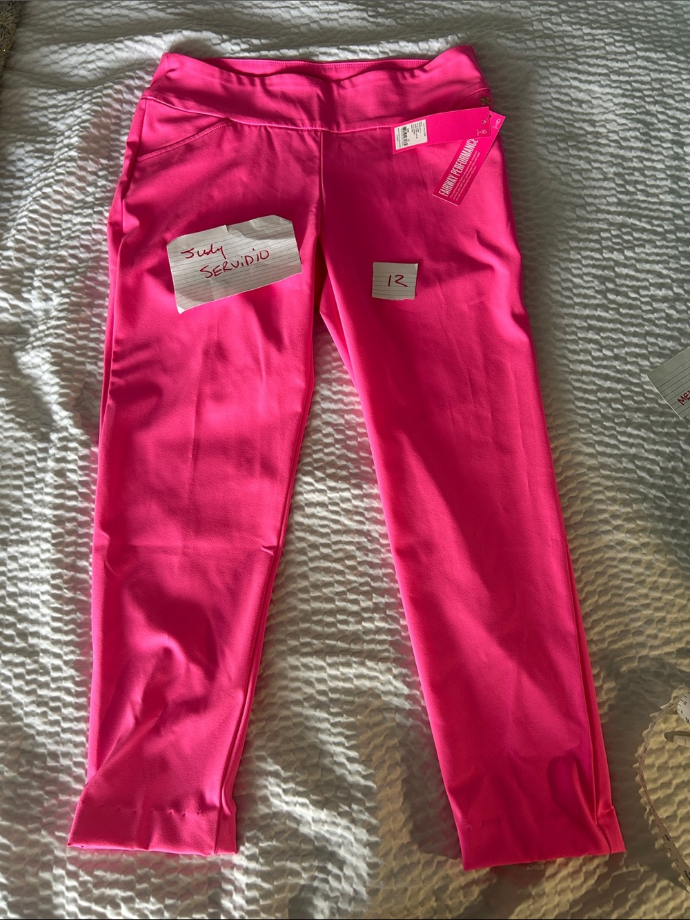 Lilly Pulitzer Hot Pink Performance Leggings